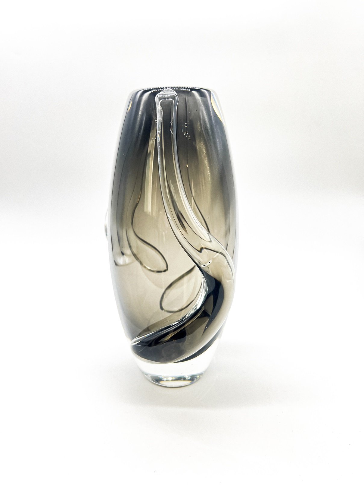 Vaso Cristal Murano Columbus P Ônix